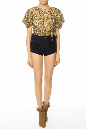 Openwork denim shorts, zdjęcie 2 Openwork denim shorts od Isabel Marant